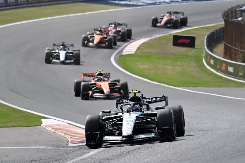 Andrea Kimi Antonelli, Mercedes, Lando Norris, McLaren