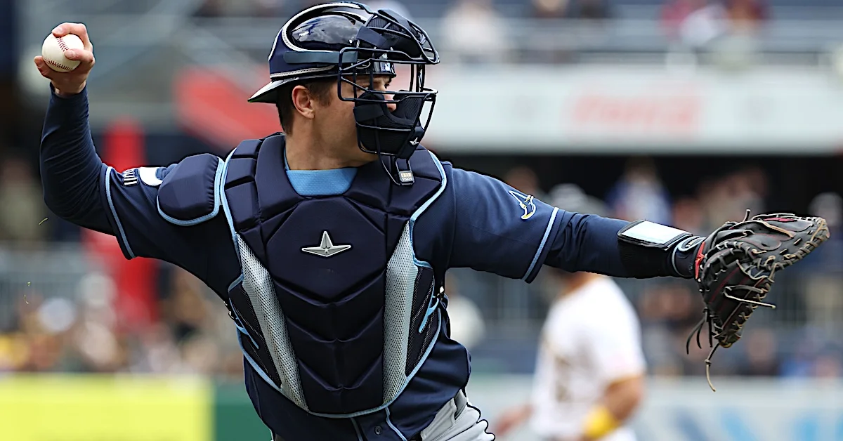 Tampa Bay Backstop Hunter Feduccia Excels in Thief Deterrence Techniques