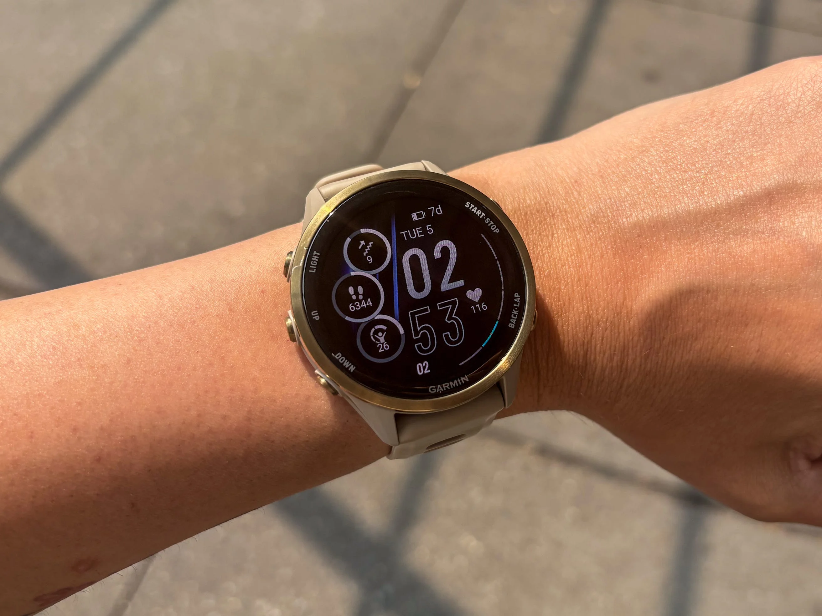 garmin forerunner 970 home screen