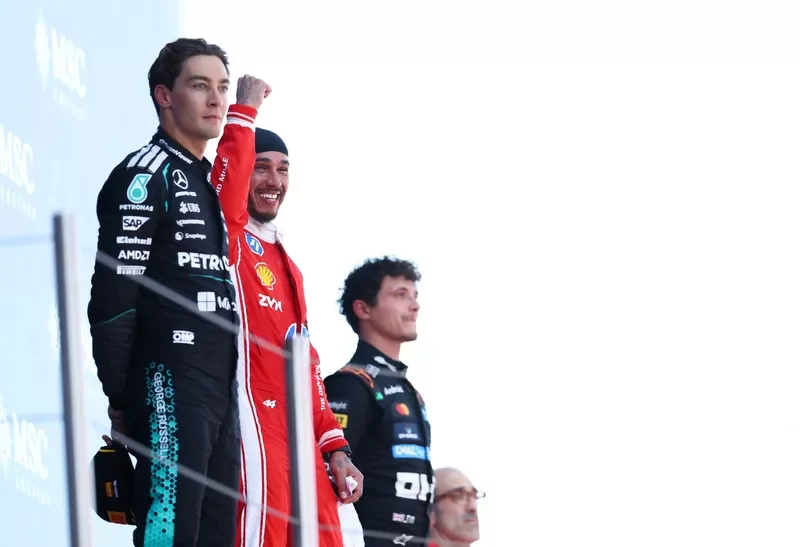 Andrea Kimi Antonelli, Mercedes, Lewis Hamilton, Ferrari