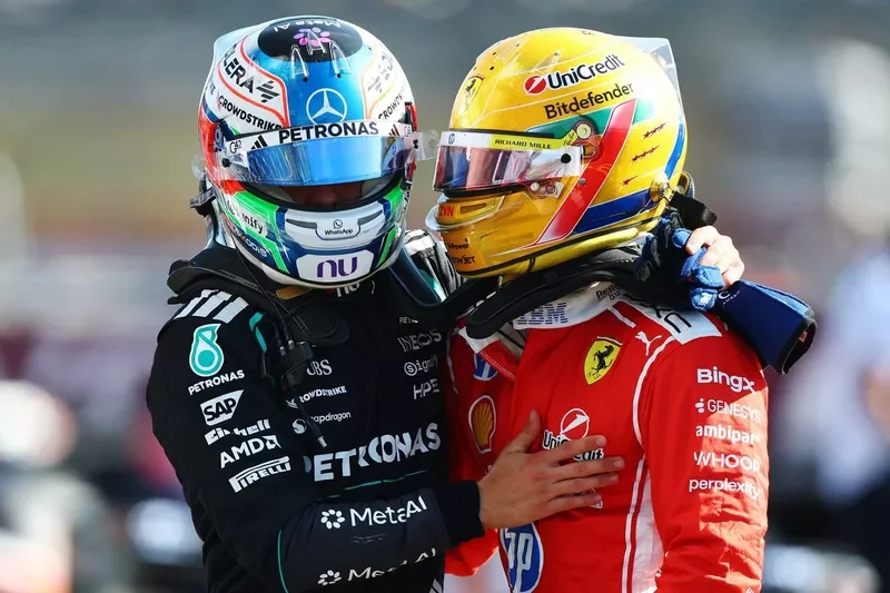 Lewis Hamilton, Ferrari, Andrea Kimi Antonelli, Mercedes