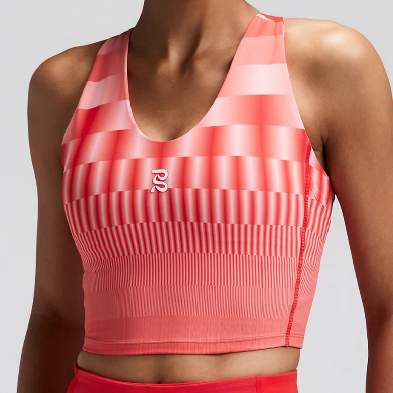 Vanisher V-Neck Race Crop Vanisher V-Neck Race Crop